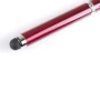Stylo laser | Métal | Encre bleue | Avec pointeur tactile, capuchon et clip chromé