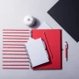 Quaderno a spirale A4 | Copertina in cartone riciclato | 80 pagine bianche