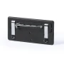 Name tag badge | Metal | 6.8x3.4x0.9cm | Double fixing system