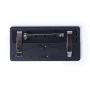 Name tag badge | Metal | 6.8x3.4x0.9cm | Double fixing system