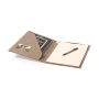 Cartella | Cartone riciclato | 32x23cm | 20 fogli bianchi | Incl. portacarte e portapenne