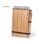 A6 spiral notebook | 140 pages | Bamboo cover