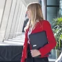 Conference folder | Soft microfiber | Incl. card holders and pen holder