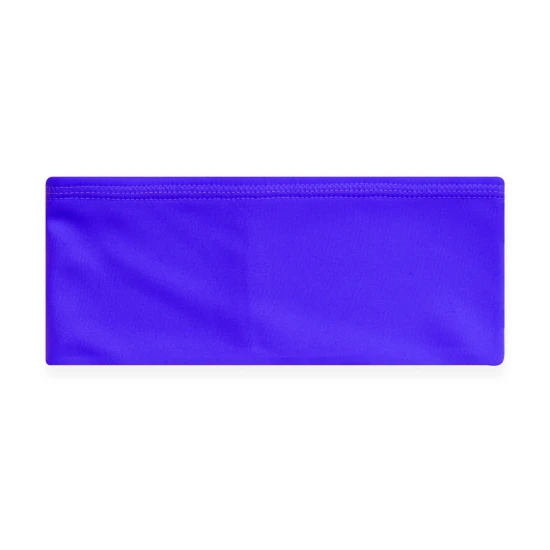 Hoofdband | Polyester | Breedte: 8 cm | Zacht | In een individueel zakje | Blauw