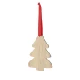 Ornement de Noël | Bois naturel doux | 3 modèles