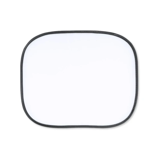 Sonnenschutz-Set | Polyester | 44x36 cm | Saugnäpfe inkl. | Mit Tasche | Sublimationsdruck | Weiss