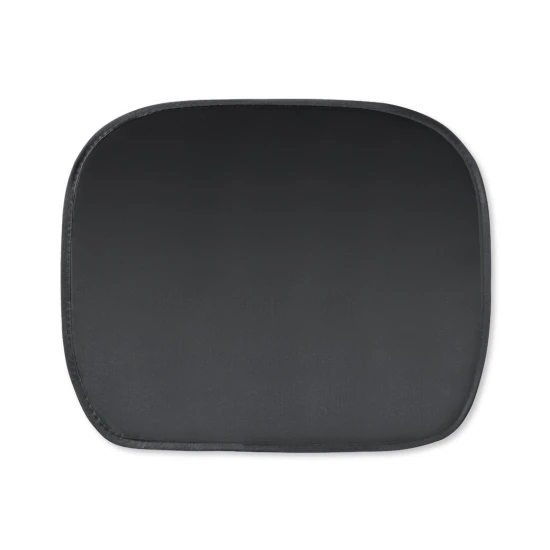 Set of sunshades | Polyester | 44x36cm | Suction cups incl. | With a pouch | Sublimation print | Black