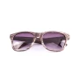 Classic sunglasses | Matching colour lenses | Natural wood look