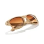 Classic sunglasses | Matching colour lenses | Natural wood look