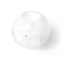 Wasserball | PVC | ø28 cm | Bicolor | Weiß & transparent
