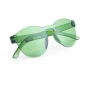 Lunettes de soleil de fête | Verres colorés | Design translucide
