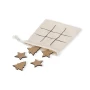 Tic Tac Toe | Cork | Christmas motifs | Bag as game board
