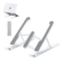 Support pliable pour ordinateur portable | Protection antidérapante | Hauteur réglable | ABS durable