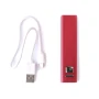 Power bank | Aluminium | 2200 mAh | USB output and micro USB input | LED charge indicator