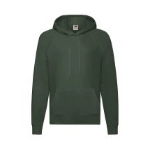 Hoodie | Katoen & polyester 240 g/m² | Raglanmouwen | Buikzak | Mouwboorden en zoom met LYCRA®