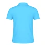 Polo shirt | 100% breathable polyester 180g/m2 | With elegant collar and 3 closing buttons in matching color