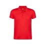 Polo shirt | 100% breathable polyester 180g/m2 | With elegant collar and 3 closing buttons in matching color