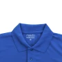 Polo shirt | 100% breathable polyester 180g/m2 | With elegant collar and 3 closing buttons in matching color