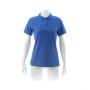 Polo shirt in many colours | Cotton 180g/m2 | For women | With two matching color buttons