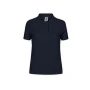 Polo shirt in many colours | Cotton 180g/m2 | For women | With two matching color buttons