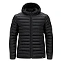 Unisex hooded jacket | Recycled polyester (RPET) | Lightweight | Windproof and waterproof | Carrying pouch