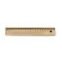 6-pencil set | Natural wood | Cover with built-in ruler