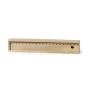 6-pencil set | Natural wood | Cover with built-in ruler