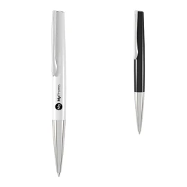 Elegance twist ballpoint pen | Metal | Blue ink | Soft twist mechanism | Opaque glossy housing