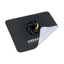 2-in-1-muismat en reinigingsdoek | rPET | 19,5x19,5cm | Antislip