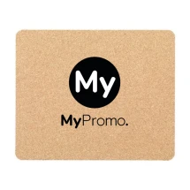 Muismat | Kurk | 18x22x0,3 cm | Afgeronde hoeken | Duurzaam