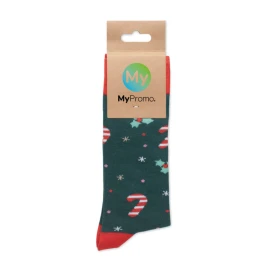 Chaussettes de Noël | Coton et polyester | 46 × 34,5 × 59,5 cm | Taille M
