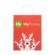 Geschenkpapiertüte | 50% Recyclingpapier | Mittlere Größe | Hergestellt in Europa