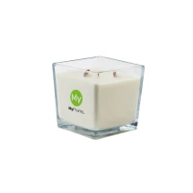 Plant based wax candle | Glass | 1300 Gr | Vanilla