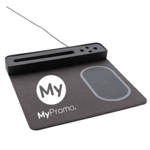 Tapis de souris aérien | Polyester | Chargement sans fil 5W