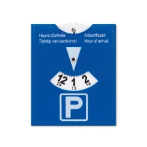 Parkeerkaart | PVC | Blauw