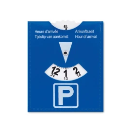 Parking card | PVC | Blue