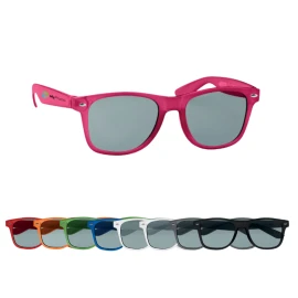 Classic designed sunglasses | Dark lenses | Recycled