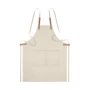 Küchenschürze | Bio-Baumwolle 200 gr/m² | 2 Taschen