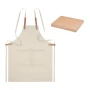 Küchenschürze | Bio-Baumwolle 200 gr/m² | 2 Taschen