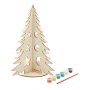 DIY Weihnachtsbaum | Holz | Inkl. 6 Wasserfarben & Pinsel