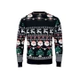 Maglione di Natale | Acrilico | Taglia S/M | Con luci LED | Incl. 2 batterie