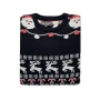 Maglione di Natale | Acrilico | Taglia S/M | Con luci LED | Incl. 2 batterie