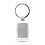 Rechthoekige sleutelhanger | Metaal | Premium