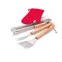 BBQ apron | Polyester | 3 pieces | Incl. glove