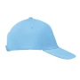 Baseball cap | Cotton twill 160 gr/m² | 5 panels | Adjustable hook and loop