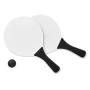 Strand tennisset | Hout | 2 rackets en 1 zachte bal