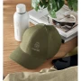 Baseballkappe | Baumwoll-Twill 280 g/m² | 6-Panel-Design | Oxford-Schirm | Verstellbarer Stahlverschluss