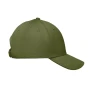 Baseballkappe | Baumwoll-Twill 280 g/m² | 6-Panel-Design | Oxford-Schirm | Verstellbarer Stahlverschluss