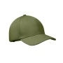 Baseballkappe | Baumwoll-Twill 280 g/m² | 6-Panel-Design | Oxford-Schirm | Verstellbarer Stahlverschluss
