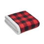 Fleece-Decke | rPET Polar-Fleece 180g/m² | Sherpa Fütterung | Mit Tragegriff